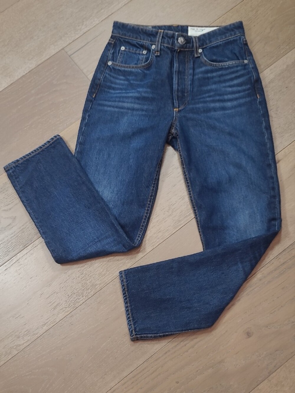 EUC rag & bone Jeans Women's sz 25 Nina High Rise Ankle Cigarette Denim Jeans